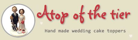 Atop Of The Tier - Handmade, Personalised Wedding Cake Toppers